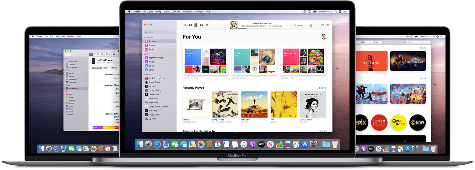 What Does The Mac Mojave Window For Itunes Look Like